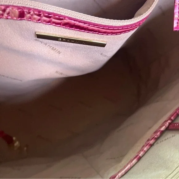 30-Brahmin Asher Magenta Ombré Melbourne Tote NWT - Picture 9 of 13